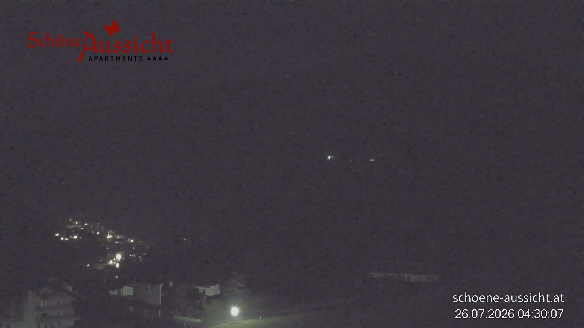 Archiv Foto Webcam Tux Lanersbach - Ausblick Appartements Schöne Aussicht