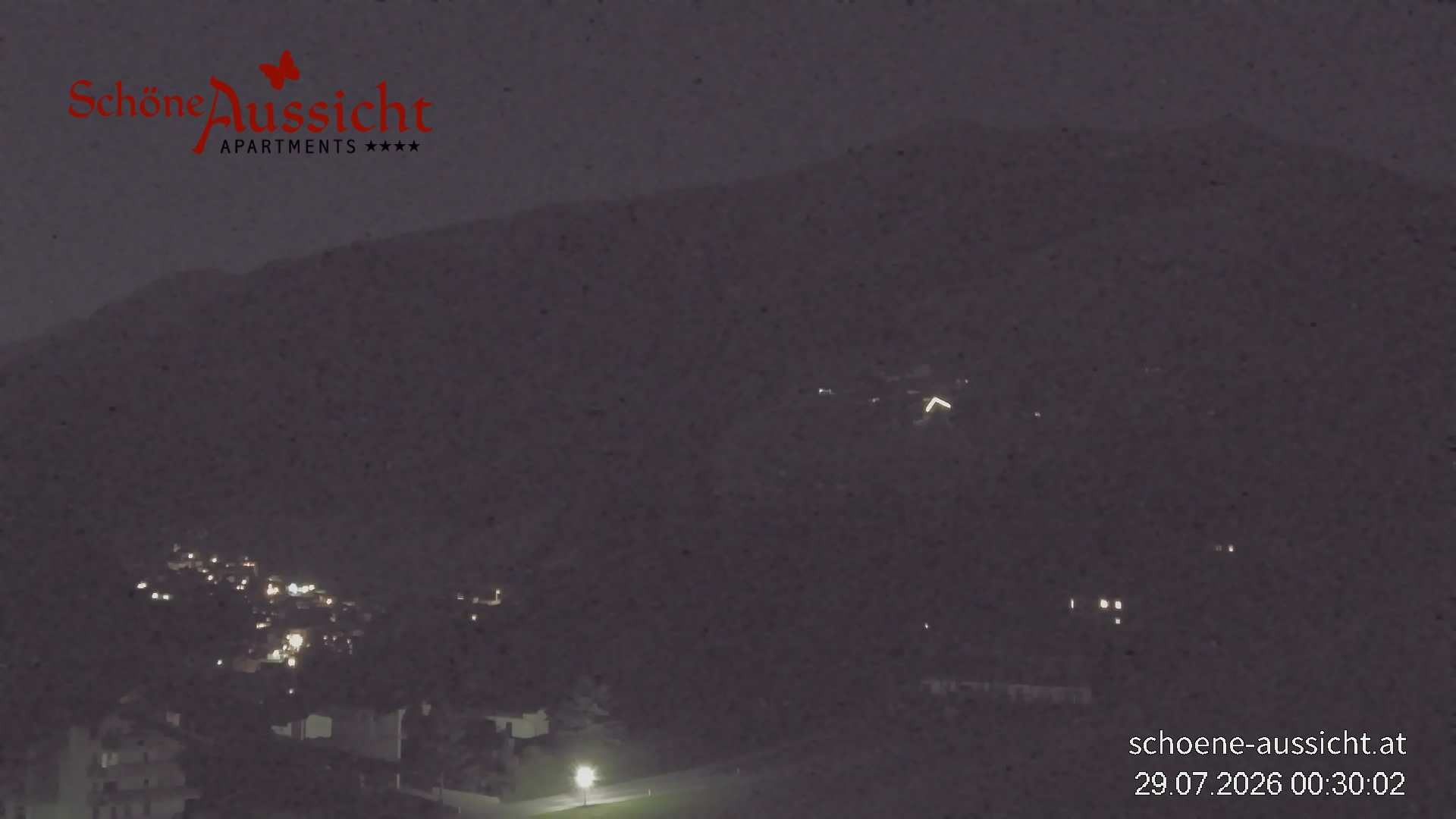 Archiv Foto Webcam Tux Lanersbach - Ausblick Appartements Schöne Aussicht