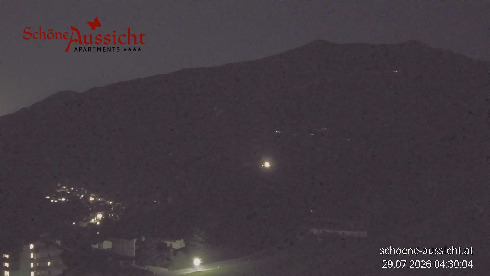 Archiv Foto Webcam Tux Lanersbach - Ausblick Appartements Schöne Aussicht