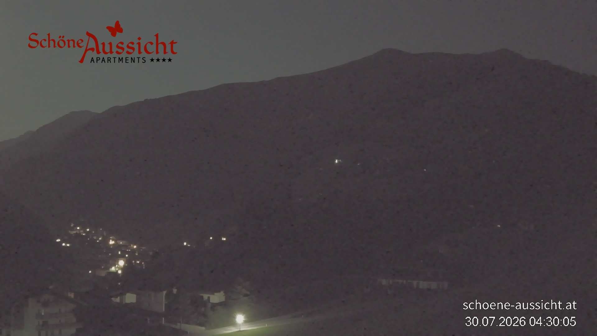 Archiv Foto Webcam Tux Lanersbach - Ausblick Appartements Schöne Aussicht