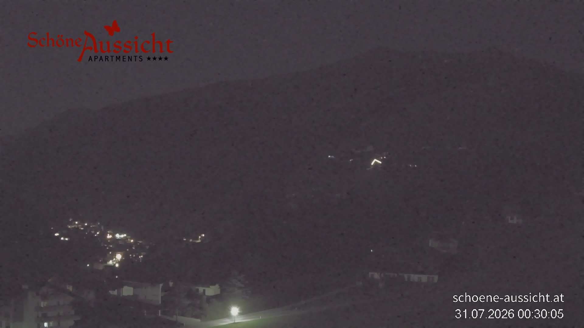 Archiv Foto Webcam Tux Lanersbach - Ausblick Appartements Schöne Aussicht