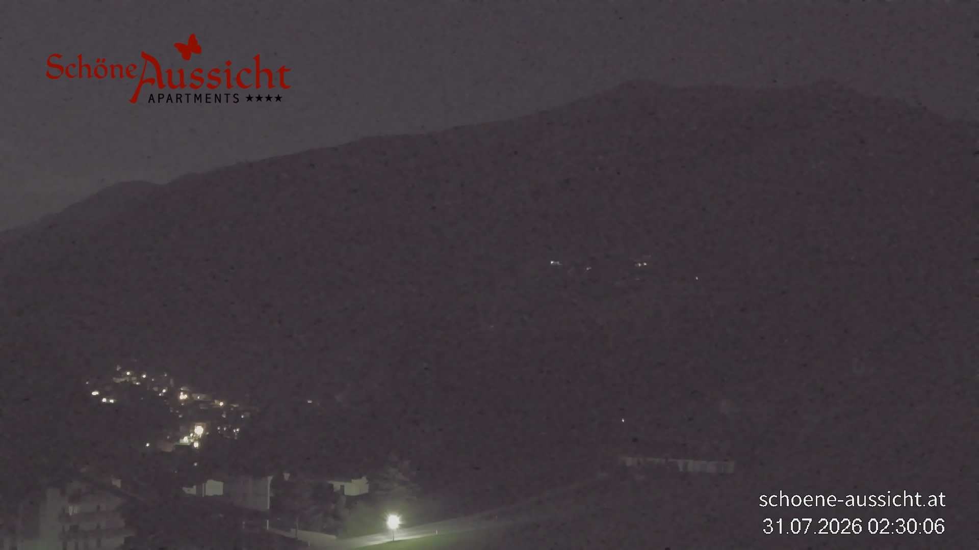 Archiv Foto Webcam Tux Lanersbach - Ausblick Appartements Schöne Aussicht