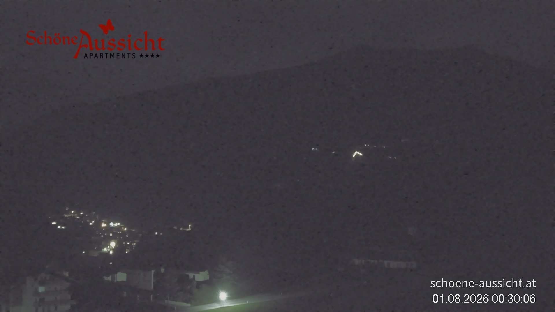 Archiv Foto Webcam Tux Lanersbach - Ausblick Appartements Schöne Aussicht