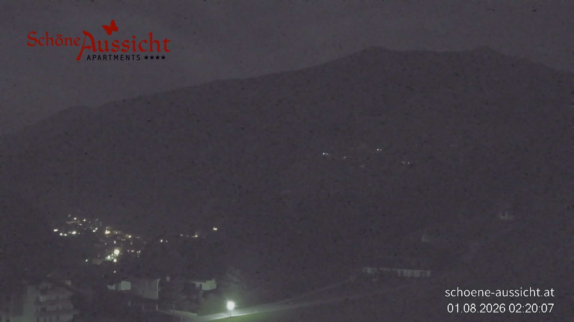 Archiv Foto Webcam Tux Lanersbach - Ausblick Appartements Schöne Aussicht