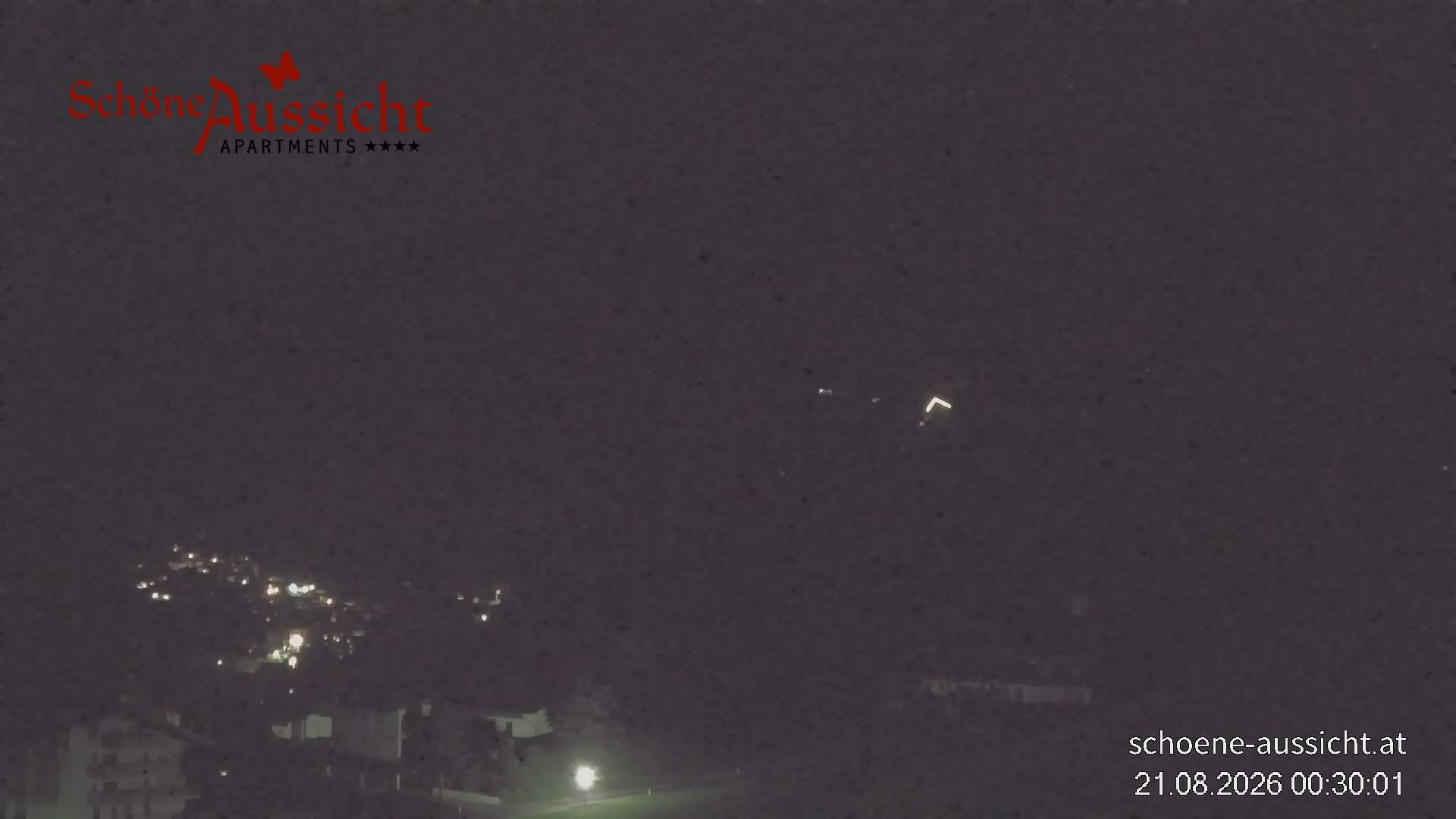 Archiv Foto Webcam Tux Lanersbach - Ausblick Appartements Schöne Aussicht
