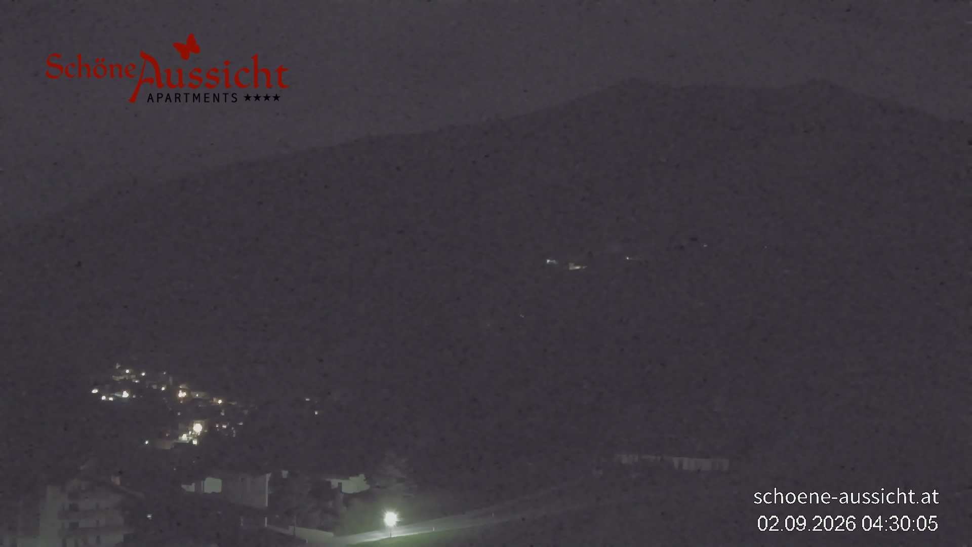 Archiv Foto Webcam Tux Lanersbach - Ausblick Appartements Schöne Aussicht