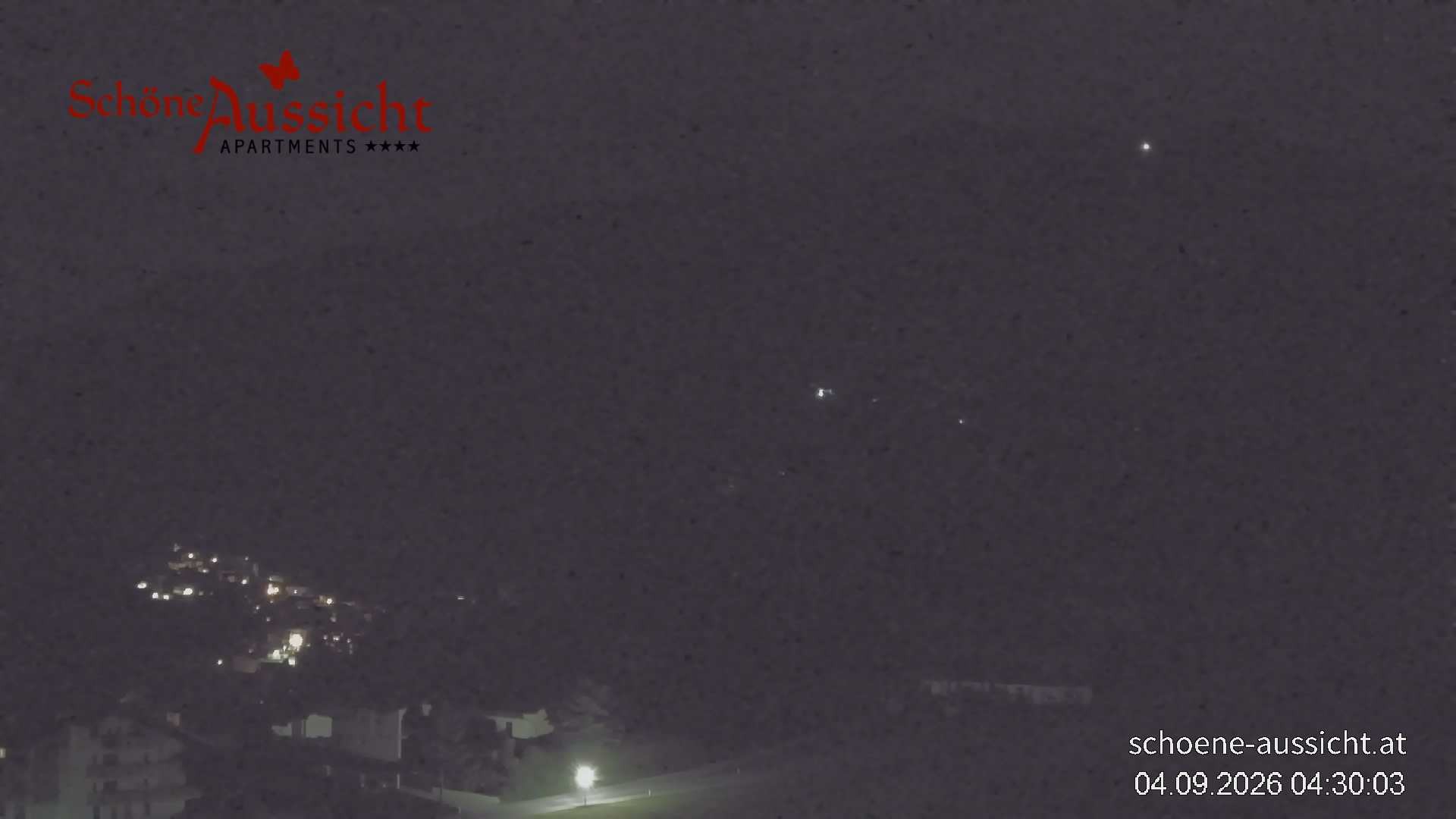 Archiv Foto Webcam Tux Lanersbach - Ausblick Appartements Schöne Aussicht