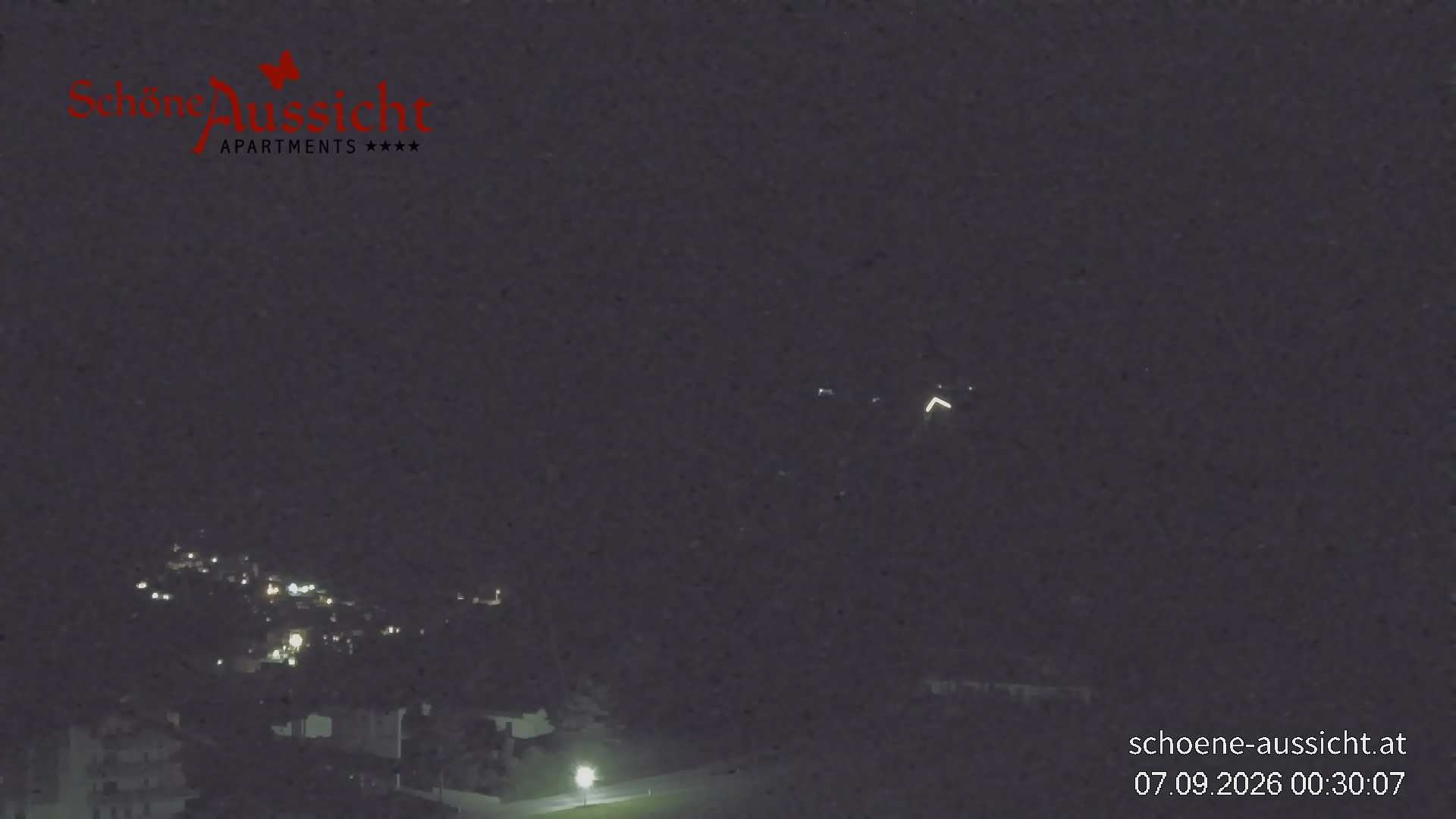 Archiv Foto Webcam Tux Lanersbach - Ausblick Appartements Schöne Aussicht