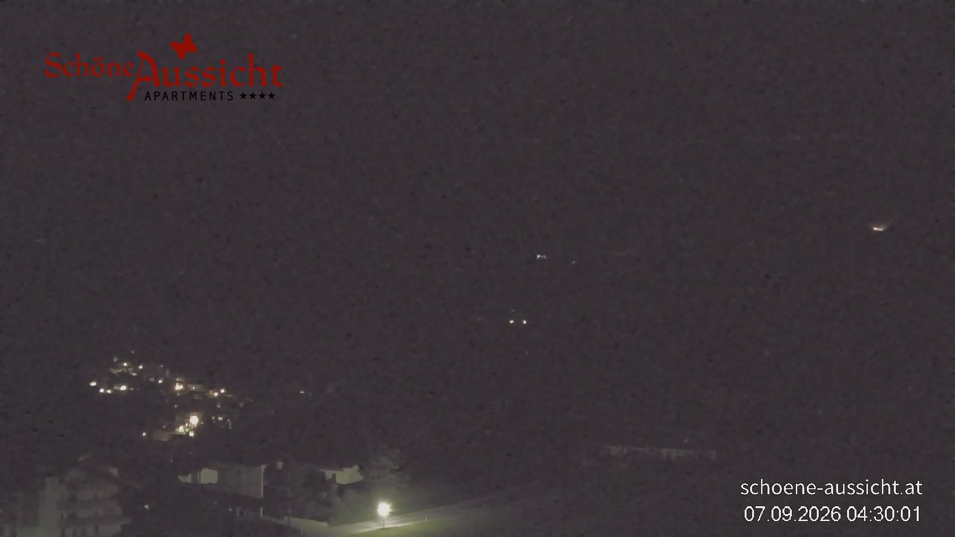 Archiv Foto Webcam Tux Lanersbach - Ausblick Appartements Schöne Aussicht