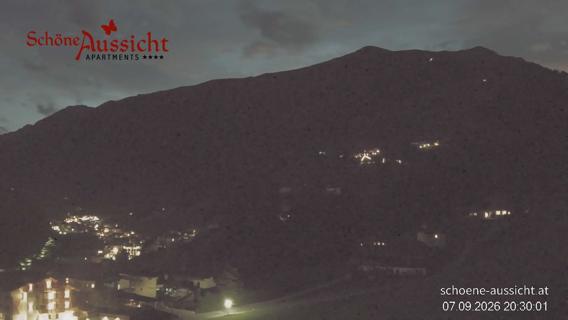 Archiv Foto Webcam Tux Lanersbach - Ausblick Appartements Schöne Aussicht