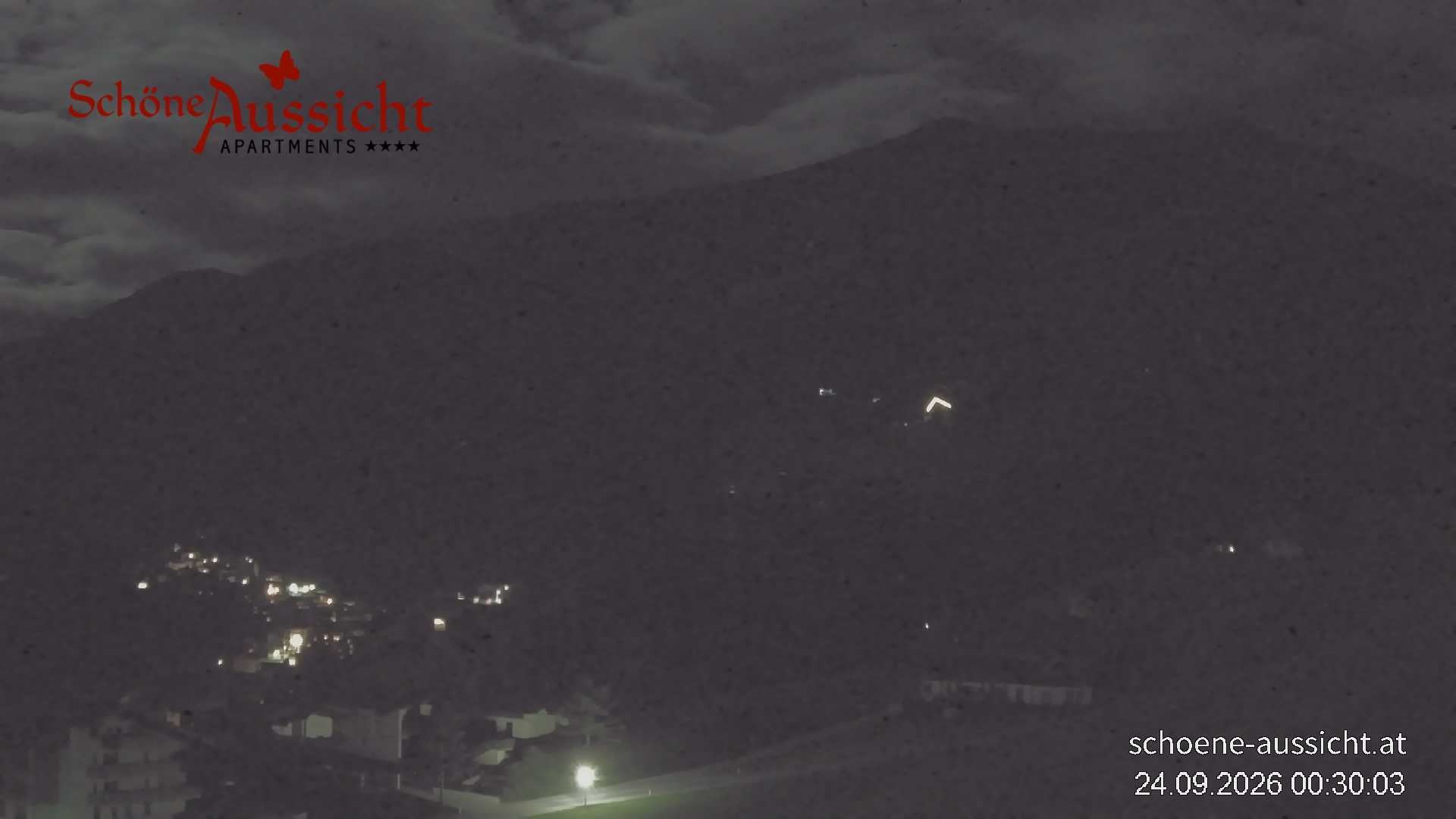 Archiv Foto Webcam Tux Lanersbach - Ausblick Appartements Schöne Aussicht