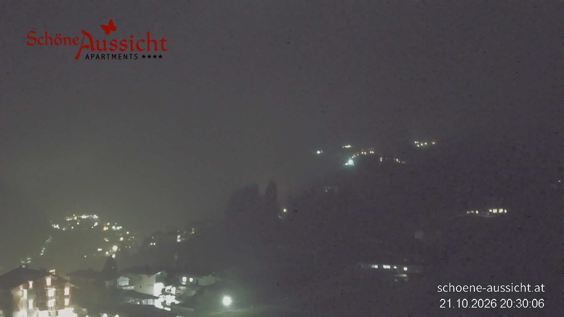 Archiv Foto Webcam Tux Lanersbach - Ausblick Appartements Schöne Aussicht