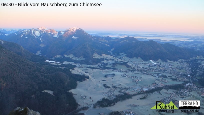 Archiv Foto Webcam Ruhpolding: Bergstation Rauschberg