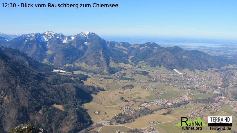 Archiv Foto Webcam Ruhpolding: Bergstation Rauschberg