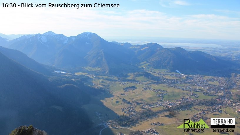 Archiv Foto Webcam Ruhpolding: Bergstation Rauschberg