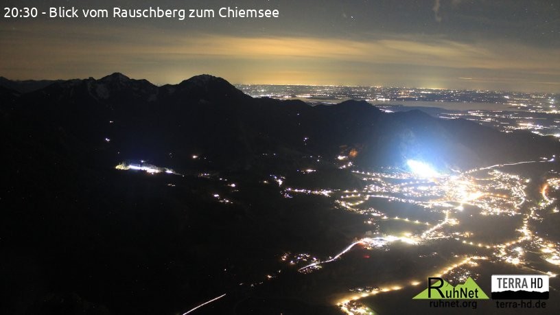 Archiv Foto Webcam Ruhpolding: Bergstation Rauschberg
