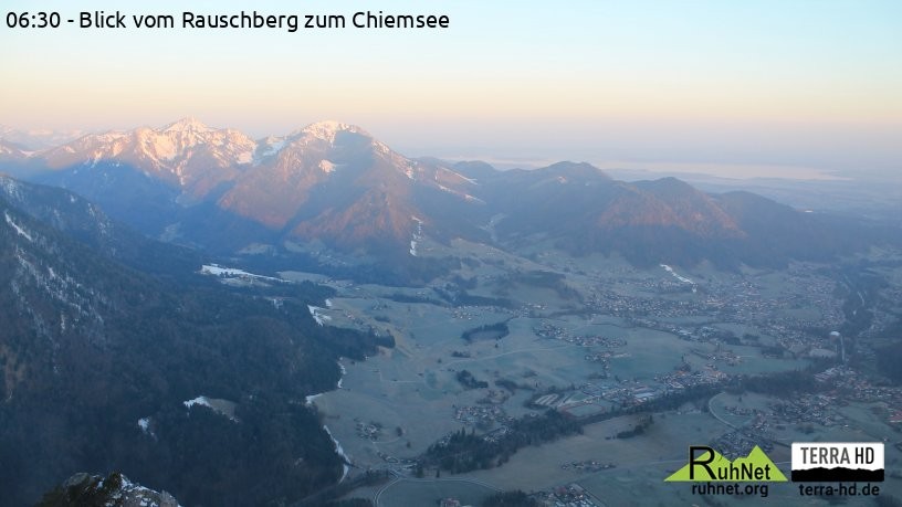 Archiv Foto Webcam Ruhpolding: Bergstation Rauschberg