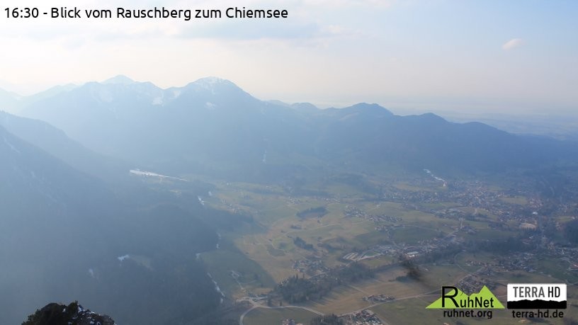 Archiv Foto Webcam Ruhpolding: Bergstation Rauschberg