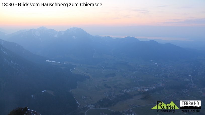 Archiv Foto Webcam Ruhpolding: Bergstation Rauschberg