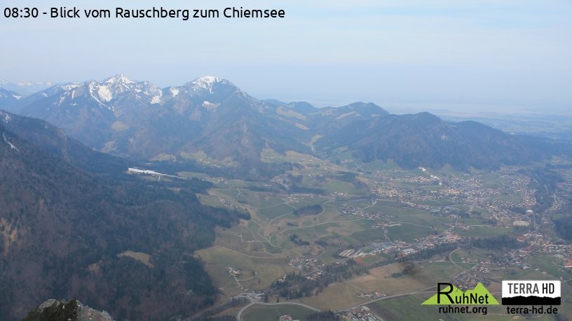 Archiv Foto Webcam Ruhpolding: Bergstation Rauschberg