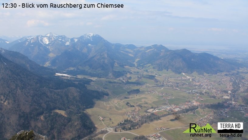 Archiv Foto Webcam Ruhpolding: Bergstation Rauschberg