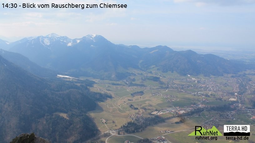 Archiv Foto Webcam Ruhpolding: Bergstation Rauschberg