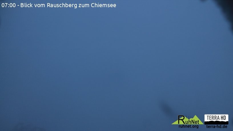 Archiv Foto Webcam Ruhpolding: Bergstation Rauschberg