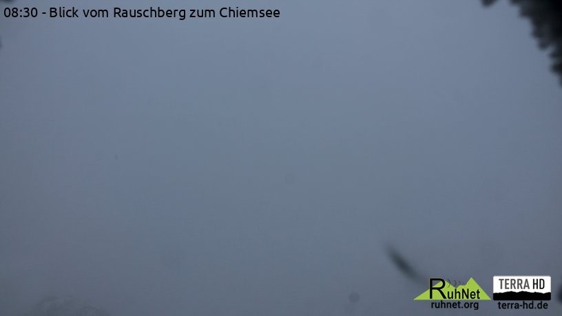 Archiv Foto Webcam Ruhpolding: Bergstation Rauschberg