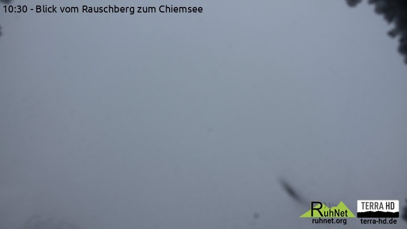 Archiv Foto Webcam Ruhpolding: Bergstation Rauschberg