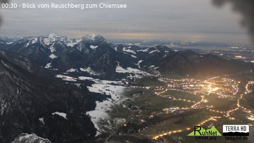 Archiv Foto Webcam Ruhpolding: Bergstation Rauschberg