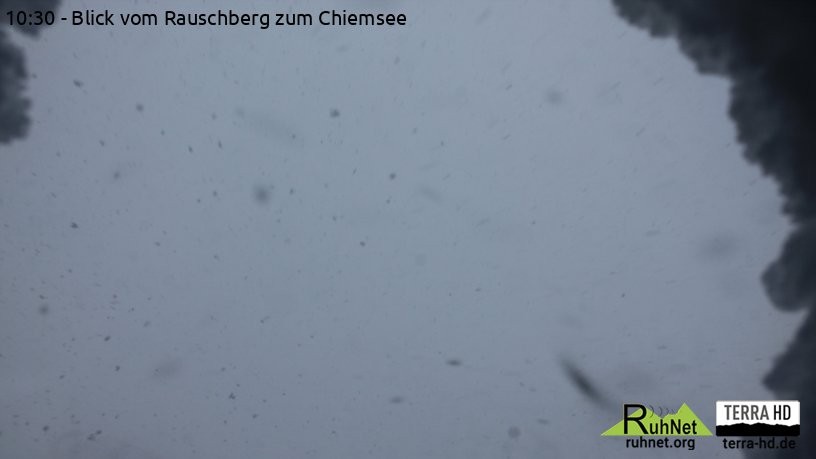 Archiv Foto Webcam Ruhpolding: Bergstation Rauschberg