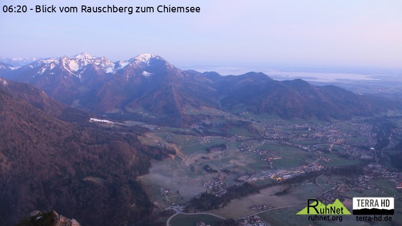 Archiv Foto Webcam Ruhpolding: Bergstation Rauschberg