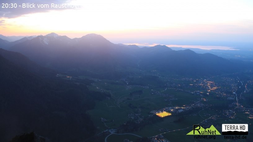 Archiv Foto Webcam Ruhpolding: Bergstation Rauschberg