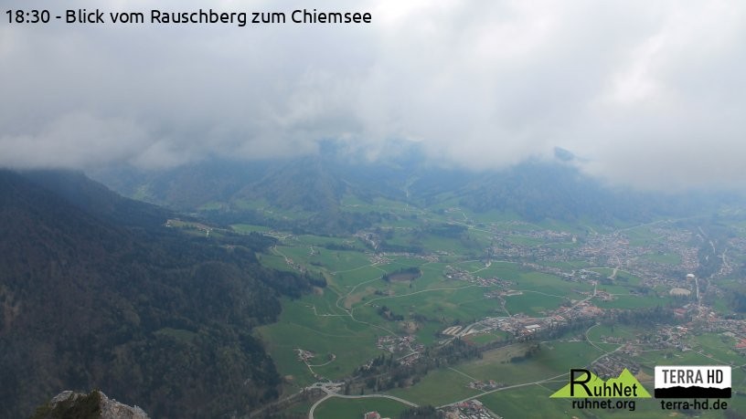 Archiv Foto Webcam Ruhpolding: Bergstation Rauschberg