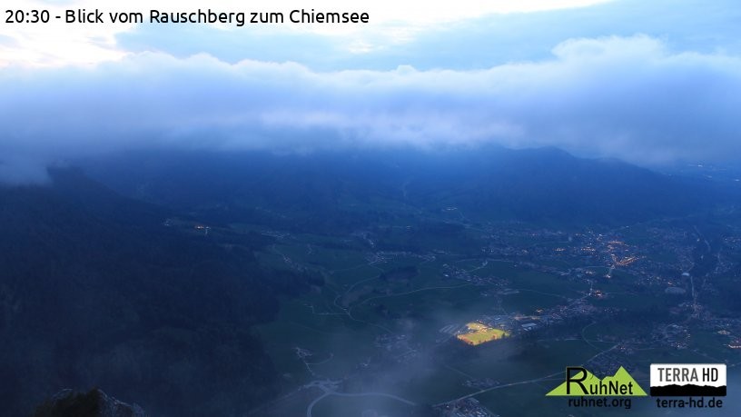 Archiv Foto Webcam Ruhpolding: Bergstation Rauschberg