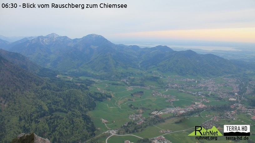 Archiv Foto Webcam Ruhpolding: Bergstation Rauschberg