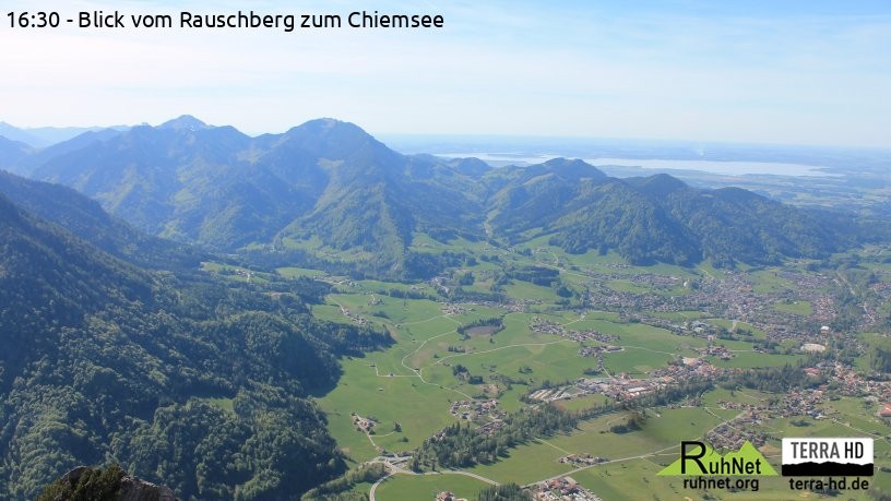 Archiv Foto Webcam Ruhpolding: Bergstation Rauschberg