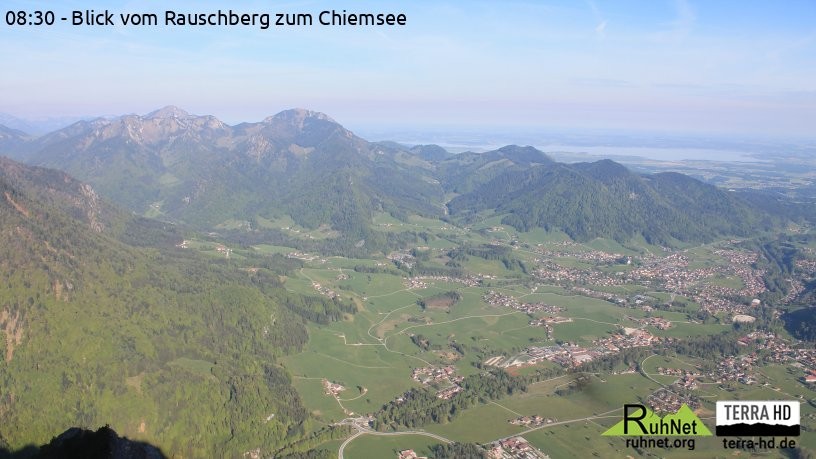 Archiv Foto Webcam Ruhpolding: Bergstation Rauschberg