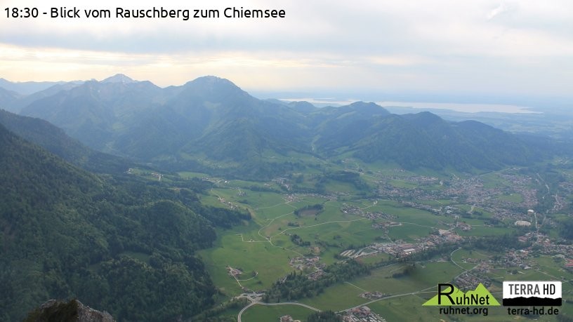 Archiv Foto Webcam Ruhpolding: Bergstation Rauschberg