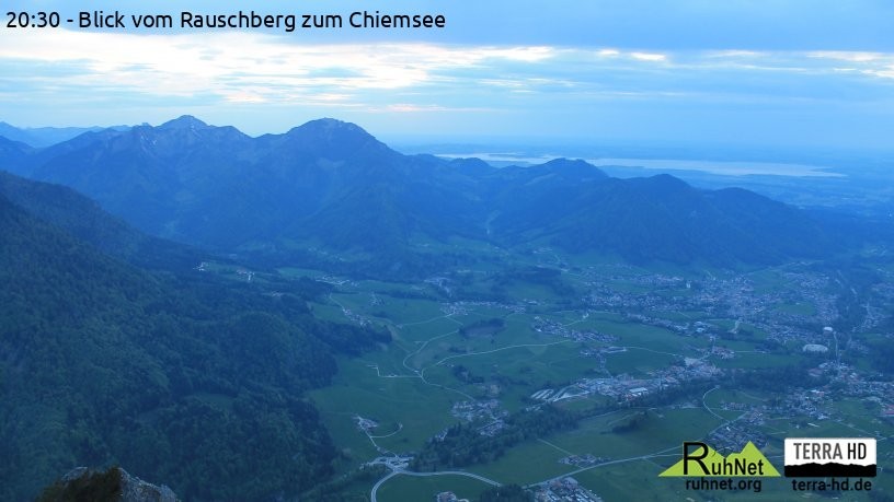 Archiv Foto Webcam Ruhpolding: Bergstation Rauschberg
