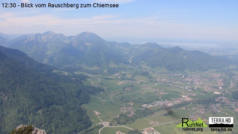 Archiv Foto Webcam Ruhpolding: Bergstation Rauschberg