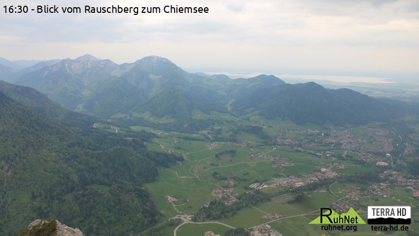 Archiv Foto Webcam Ruhpolding: Bergstation Rauschberg