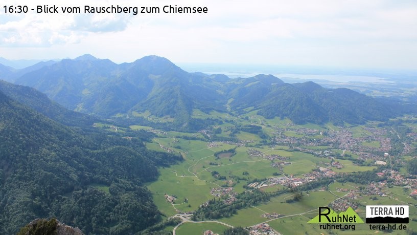 Archiv Foto Webcam Ruhpolding: Bergstation Rauschberg