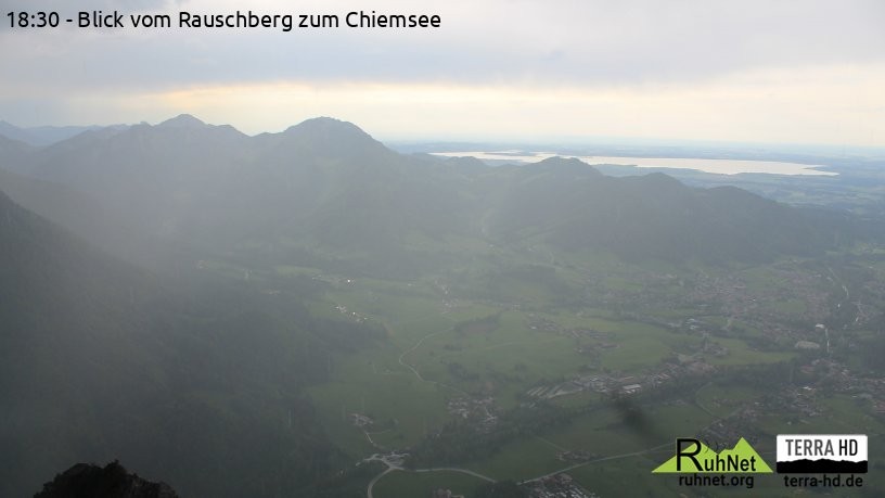 Archiv Foto Webcam Ruhpolding: Bergstation Rauschberg