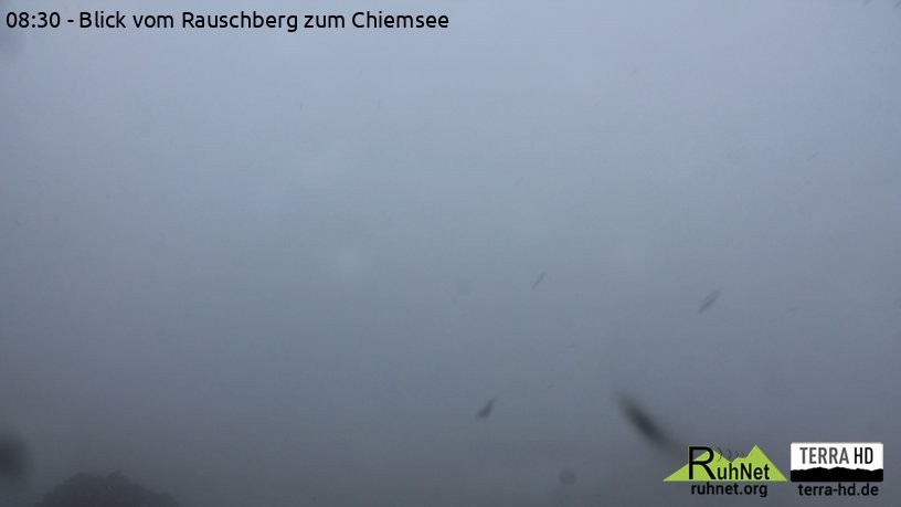 Archiv Foto Webcam Ruhpolding: Bergstation Rauschberg