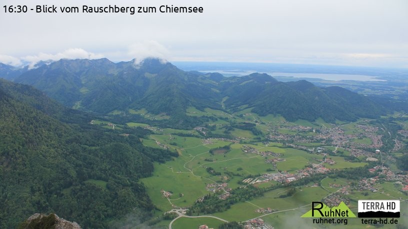 Archiv Foto Webcam Ruhpolding: Bergstation Rauschberg