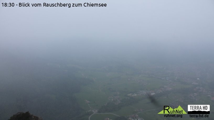 Archiv Foto Webcam Ruhpolding: Bergstation Rauschberg