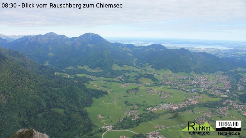 Archiv Foto Webcam Ruhpolding: Bergstation Rauschberg