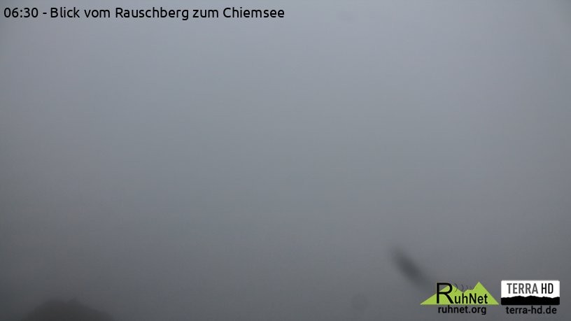 Archiv Foto Webcam Ruhpolding: Bergstation Rauschberg