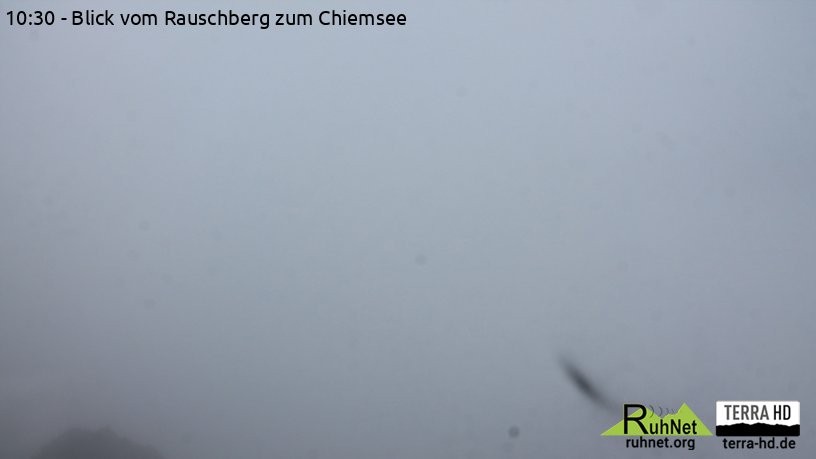 Archiv Foto Webcam Ruhpolding: Bergstation Rauschberg